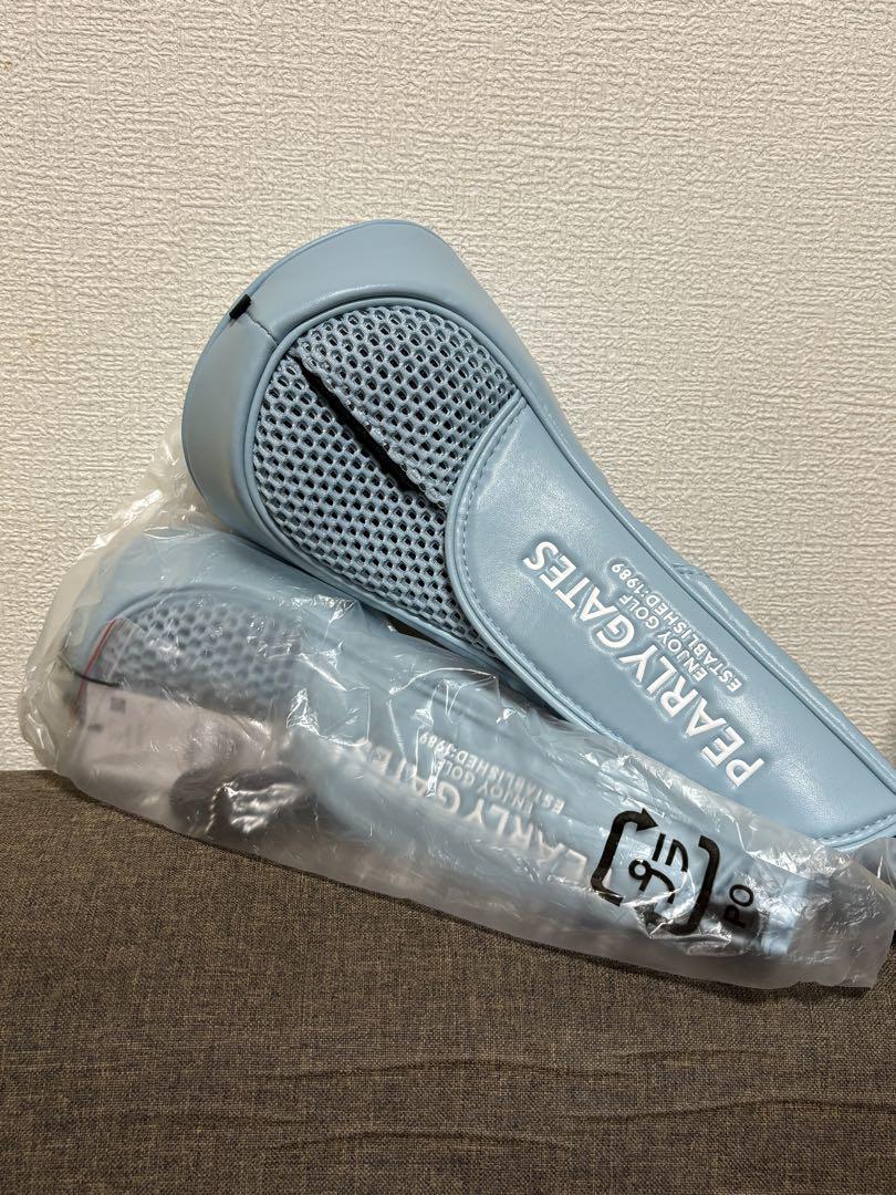 PEARLY GATES 水色　ヘッドカバー セット