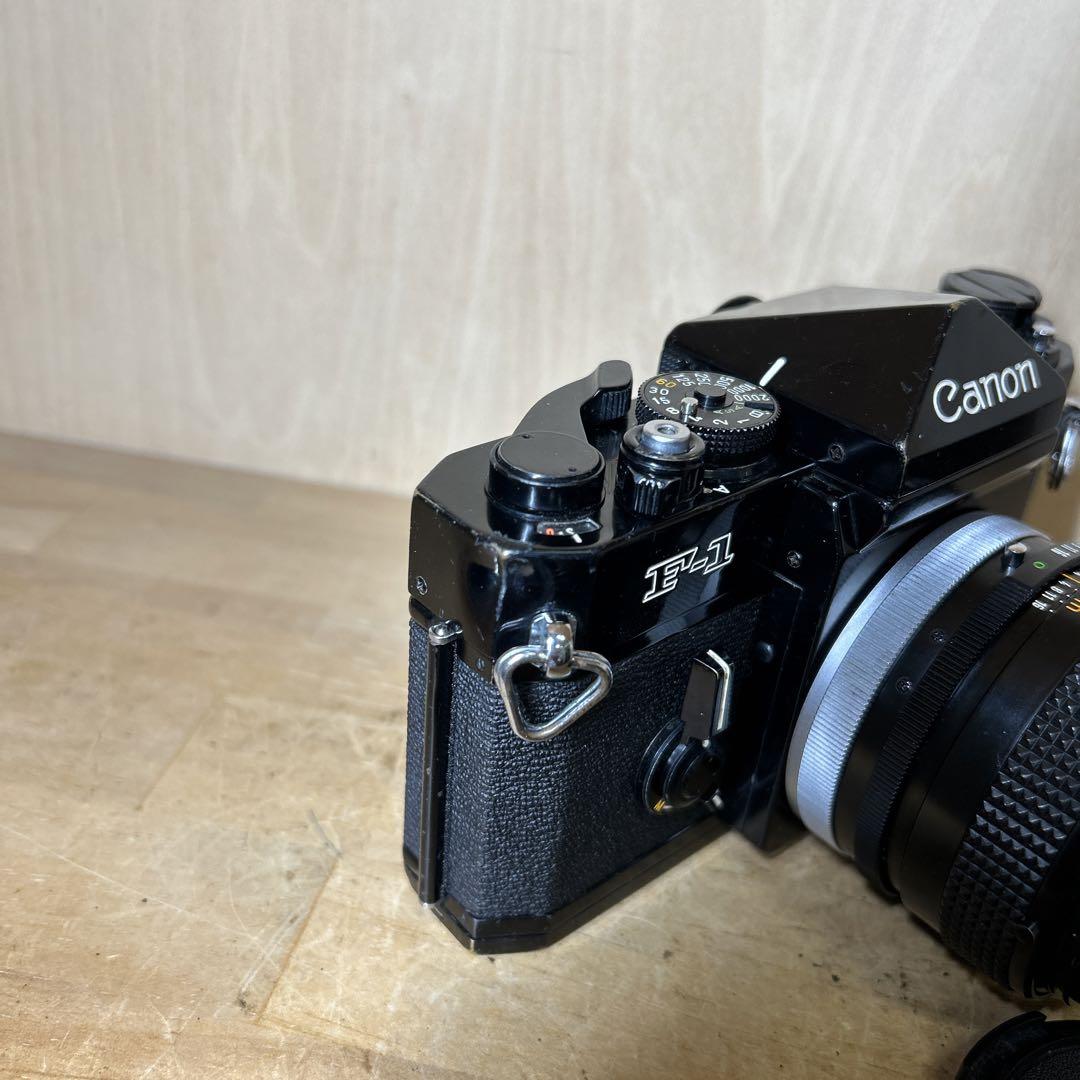 Canon 旧F-1 +FD50mm f1.4 S.S.C 露出計作動 完動美品