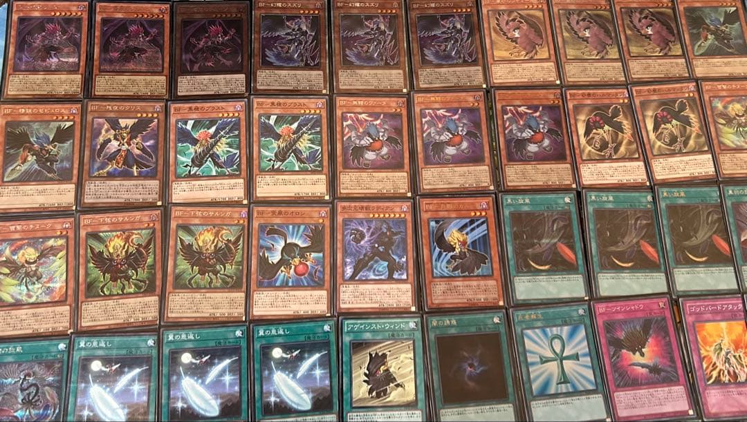 遊戯王OCG BF ブラックフェザーデッキ 高 リティ プリシク有り目立った傷や汚れなし