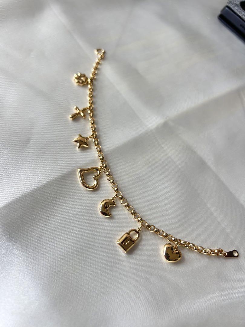 K18 Rolo Charm bracelet / チャームブレスレット