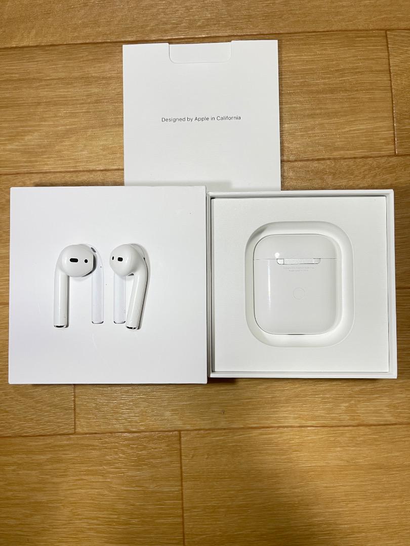 Apple AirPods第2世代 美しい状態A2032,A2031 - メルカリ