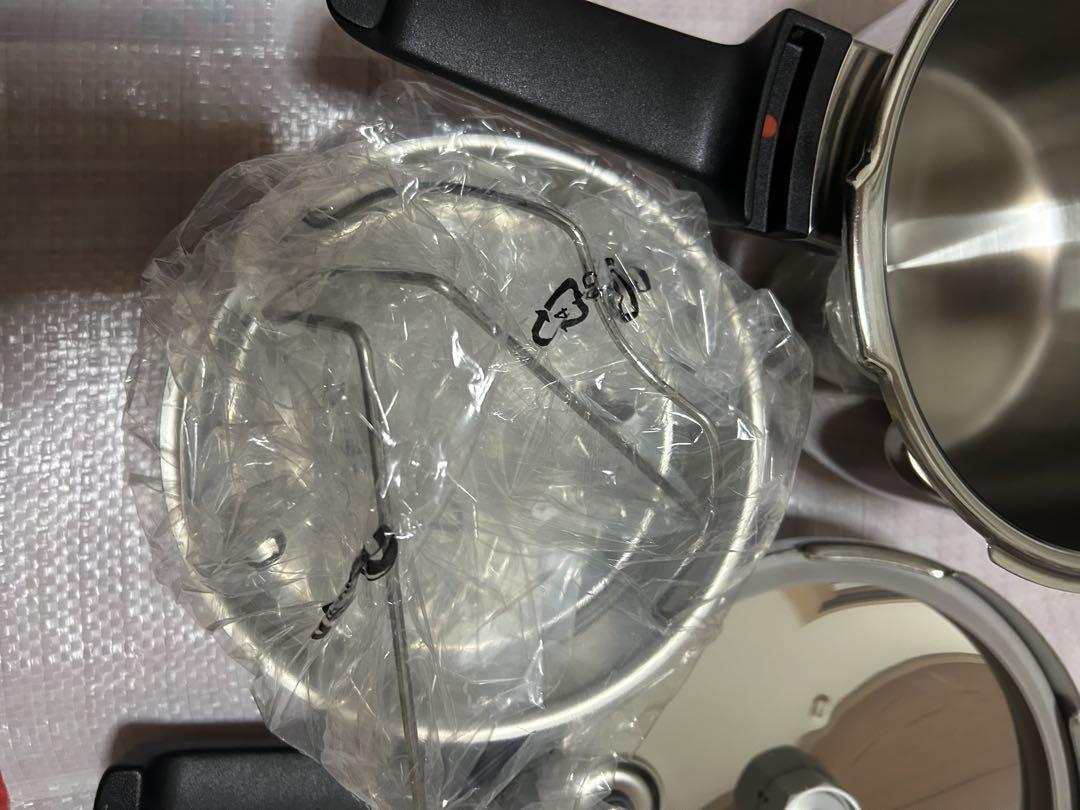 【未使用・新品】フィスラー圧力鍋 ロイヤル2.5L ステンレススチール　IH対応