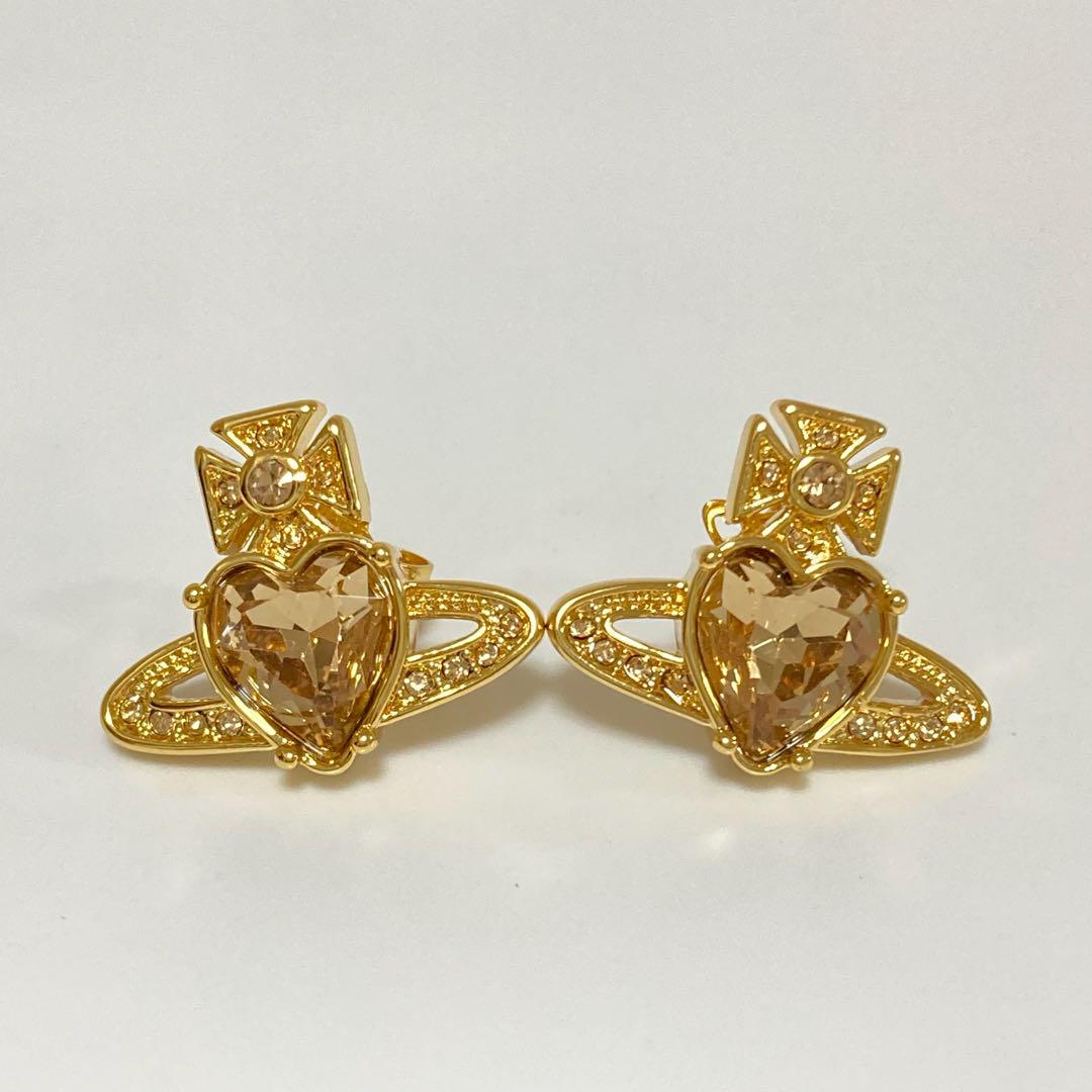 Vivienne Westwood ARIELLAピアス ゴールド