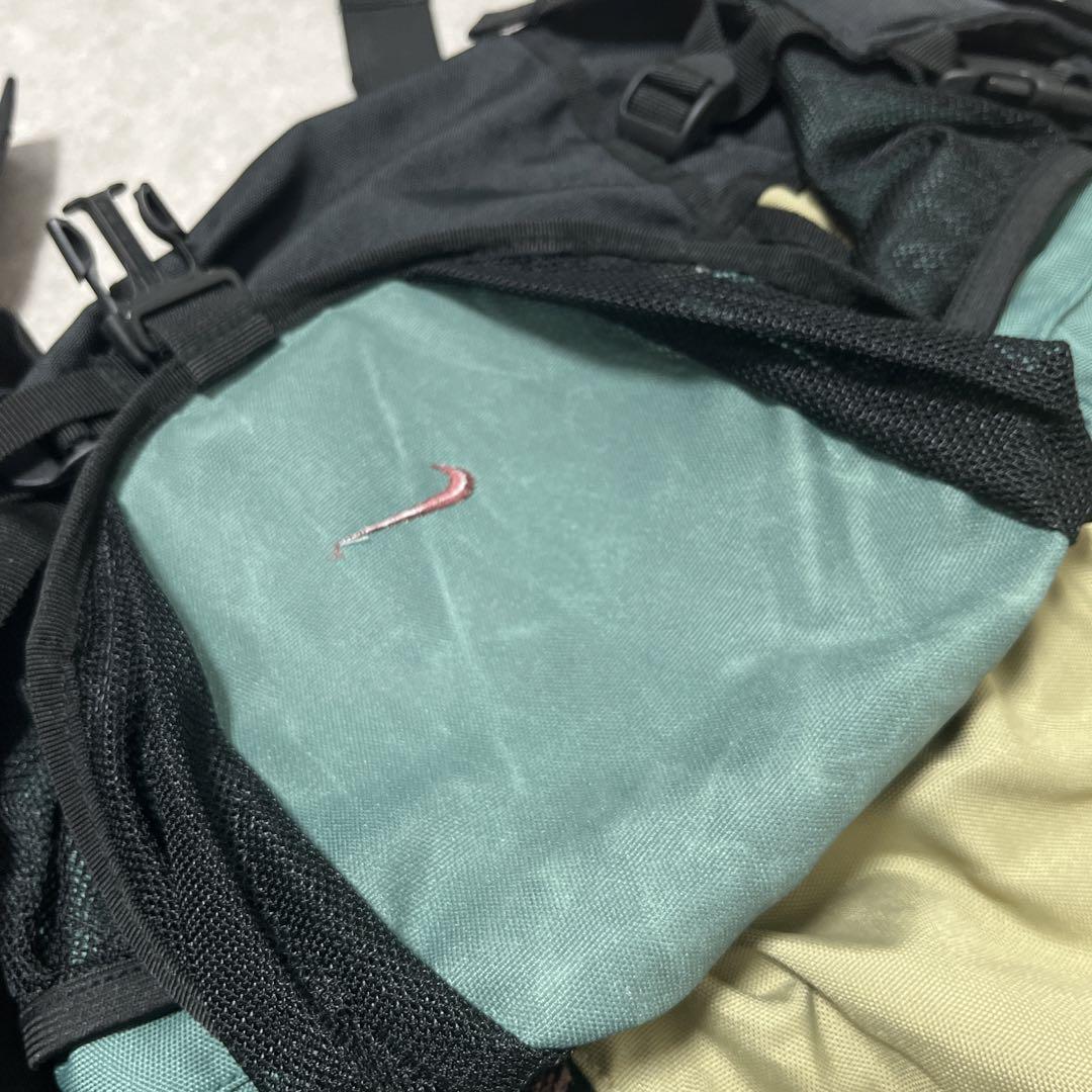 希少 90s00s- OLD NIKE ナイキ リュック ボール入れ付 Y2K