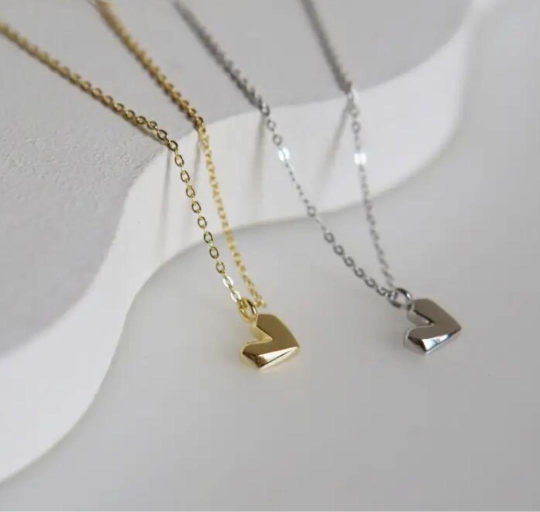 【初回限定】 n035i【高品質】ハートネックレス S925 大人可愛い ゴールド アクセサリー