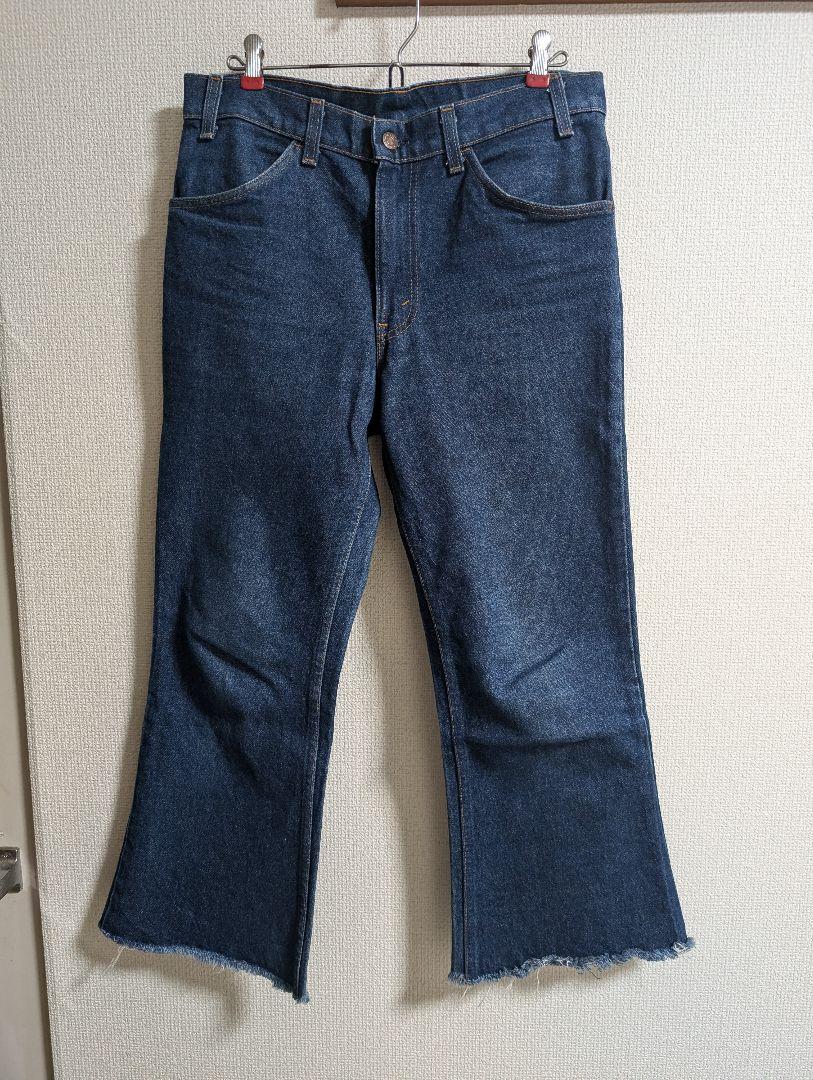 濃紺　Levi's W33 ブーツカットデニム　90s