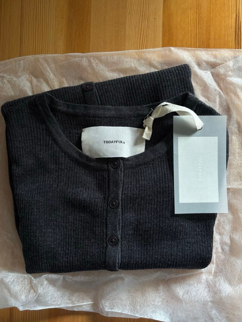 TODAYFUL Silkwool Knit Cardigan