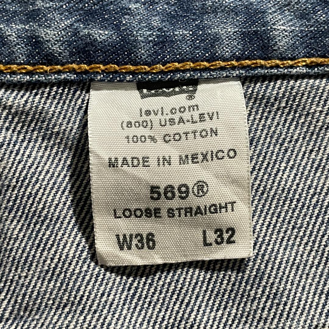 【W36 L32】00s メキシコ製 usa levi's リーバイス 569
