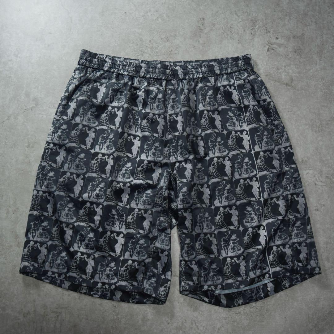 美品/レア kirime 切目 ショーツ ハーフパンツ 総柄 XLサイズ
