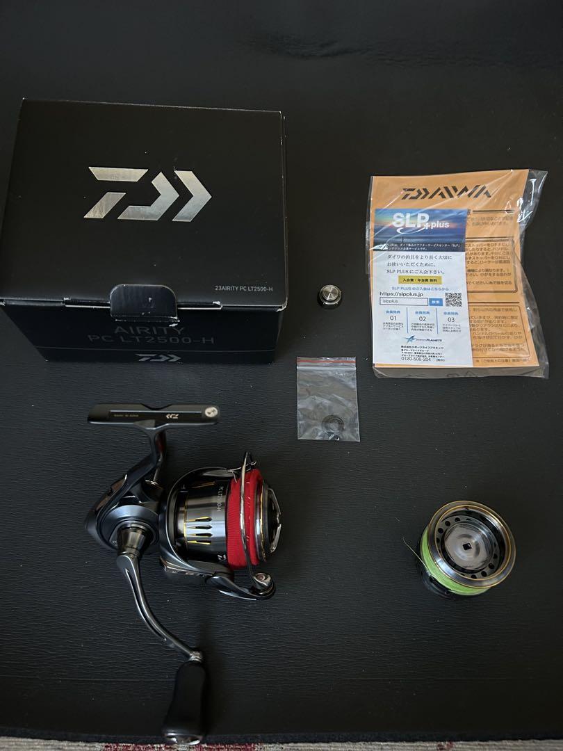 美品23エアリティ　PCLT2500-H フルベアリングカスタム　替スプール付