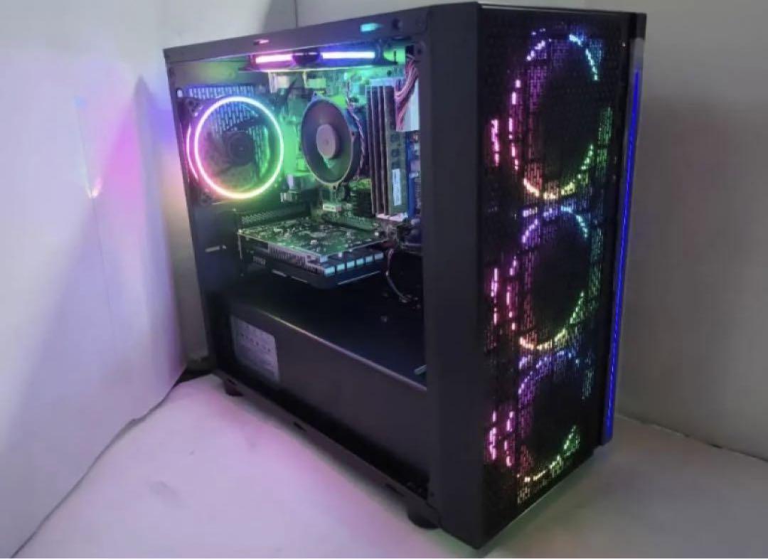 RGBゲーミングPC★Xeon4コア★GTX760★新品SSD★16GB