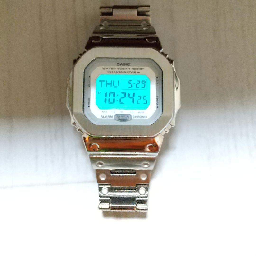 福袋売れ残りセール DW-D5600 ☆極上ピッカピカ！☆G-SHOCK フルメタル メルカリ - 時計