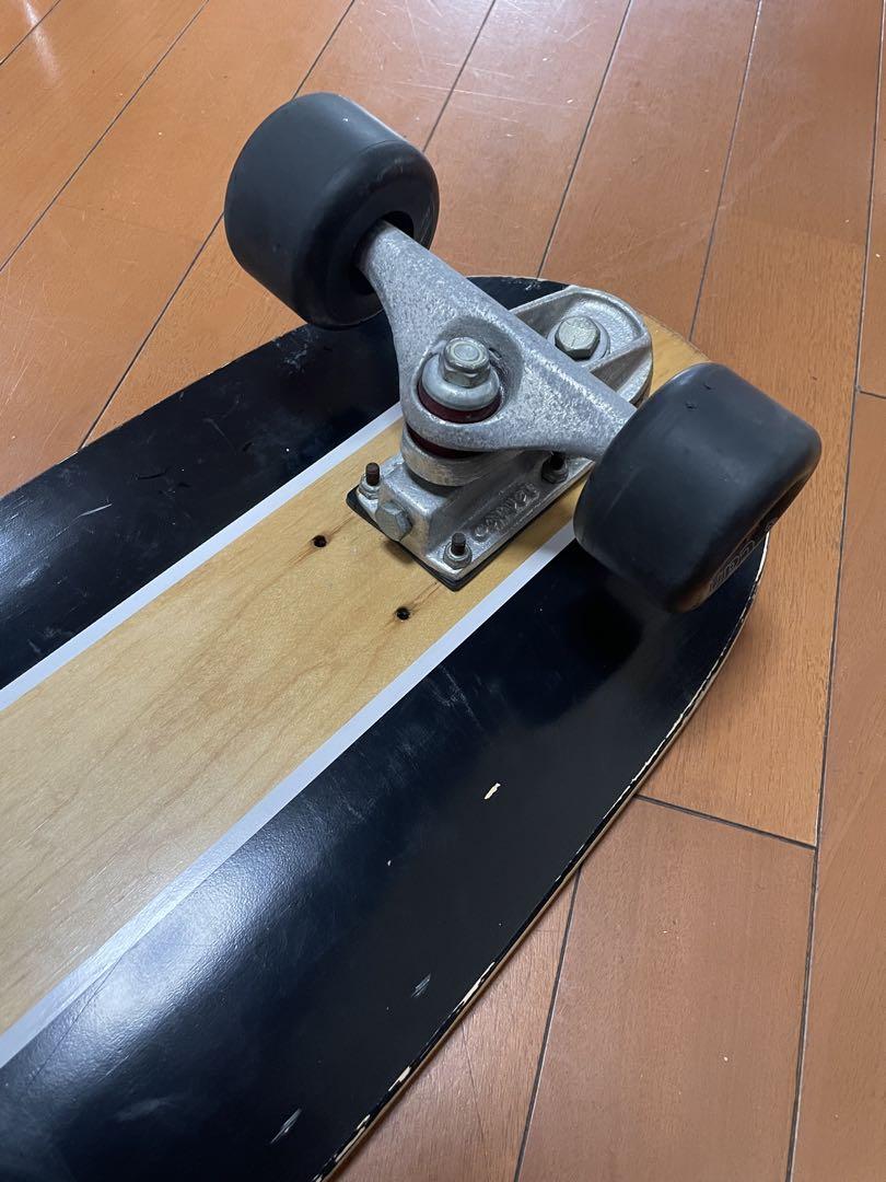 Carver コンプリートスケートボード 黒