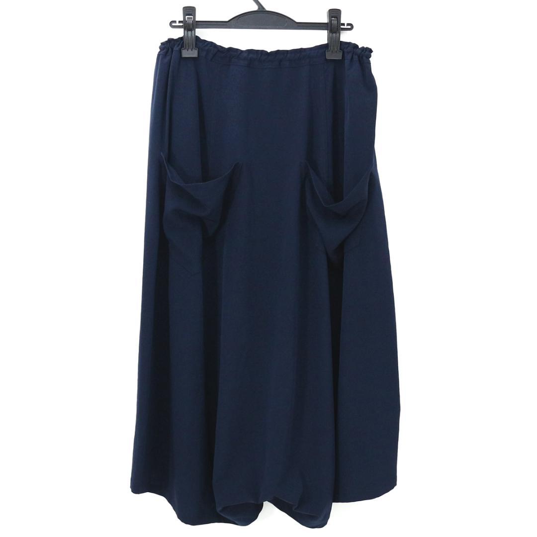 ヨウジヤマ ワイズ 17AW トリアセテートサルエルイージーパンツ TROce-m37791205495 ヨウジヤマモト れなし