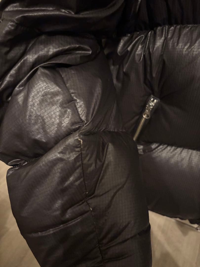 Stussy ブラック ダウンジャケット M Stussy ブラック ダウンジャケット M