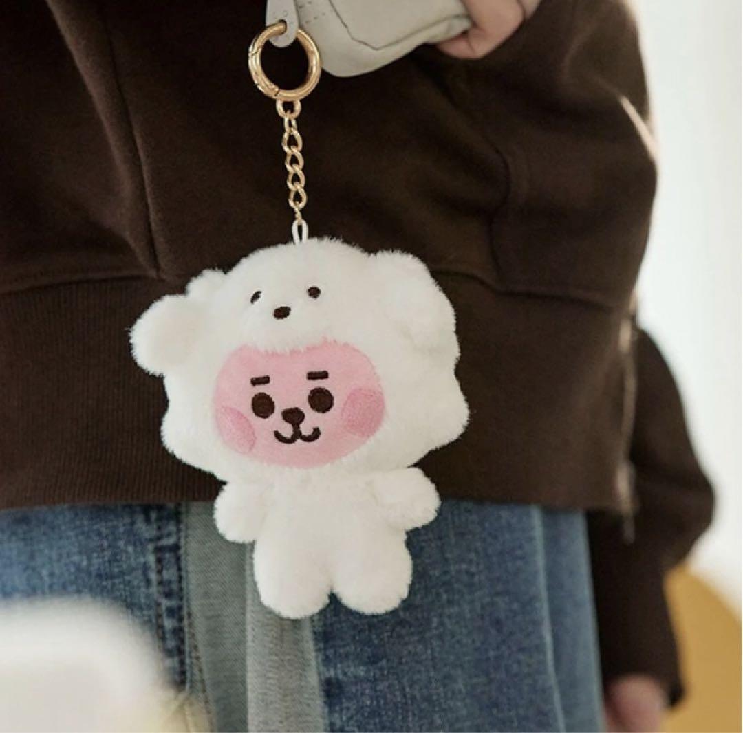 日本人気超絶の COOKY BT21 ベビー メルカリ - FLUFFY ぬいぐるみキーリング アイドル