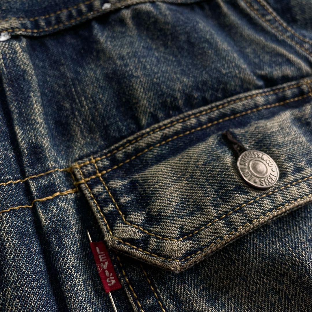 90s 日本製 LEVIS 2nd 復刻 71507 デニムジャケット LVC
