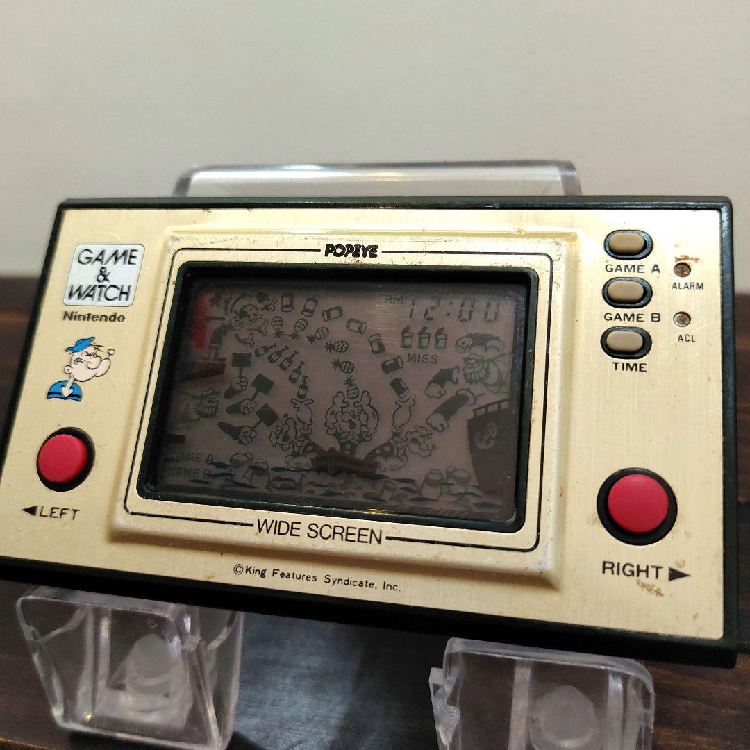 ポパイ　任天堂　ゲームウォッチ