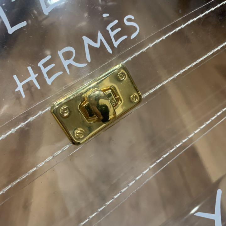 セール正規品 HERMES 新品未使用 XfTAK-m37793172019 ビニールケリー 定番日本製