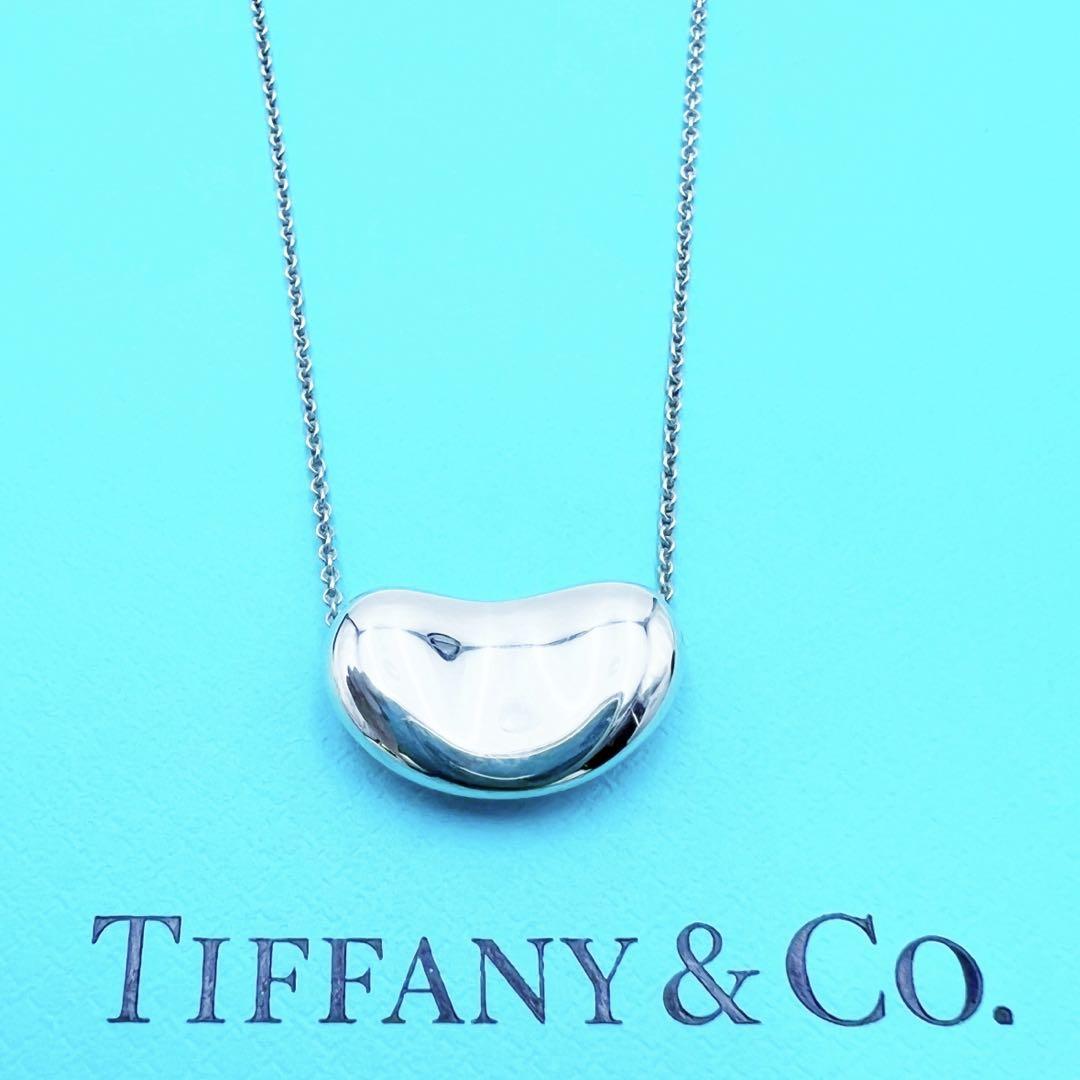 TIFFANY ティファニー ビーン ネックレス ティファニー ビーン ネックレス 18金 K18イエローゴールド