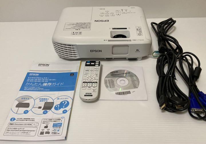最新最全の ◉美品お買い得◉プロジェクターEPSON 点灯61時間 EB-W05 正規店仕入れの プロジェクター EPSON EB-W05 プロジェクター