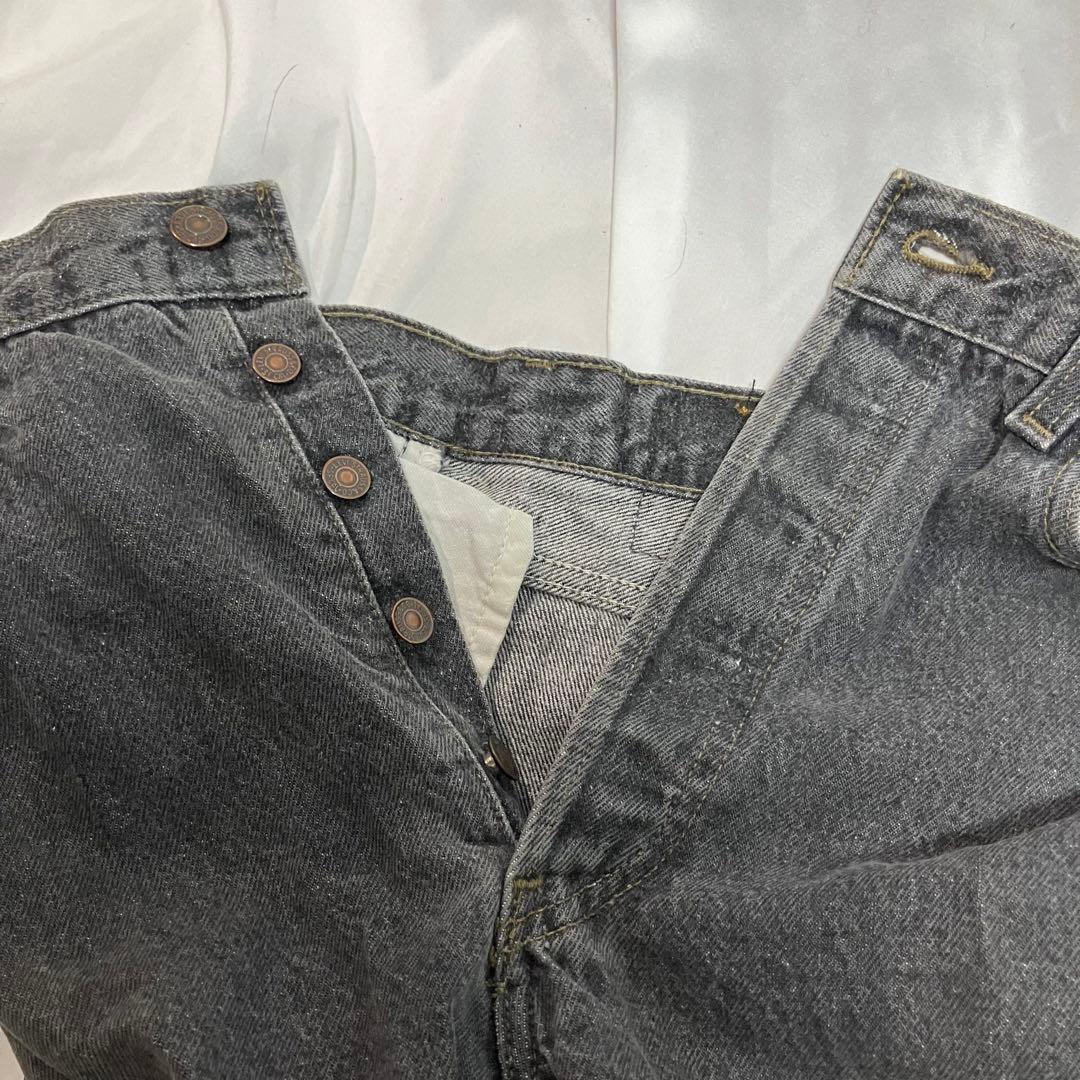 90's リーバイス　Levi's 501 ブラックW36 L32 先染め