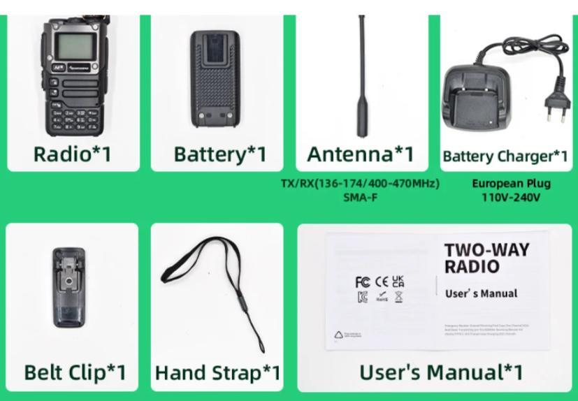 広帯域受信機　UV-K5（８）航空無線、船舶無線、アマチュア無線等に