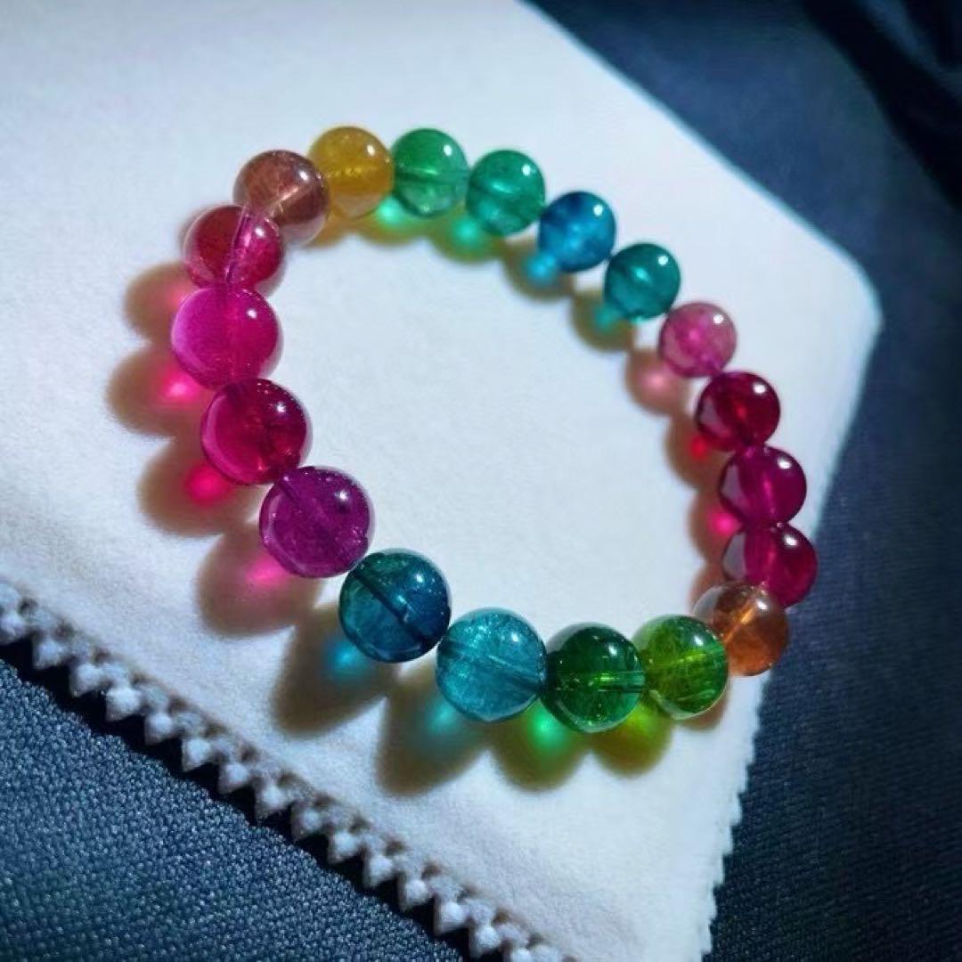⭐︎【高級】トルマリン ブレスレット 10mm 32.2g