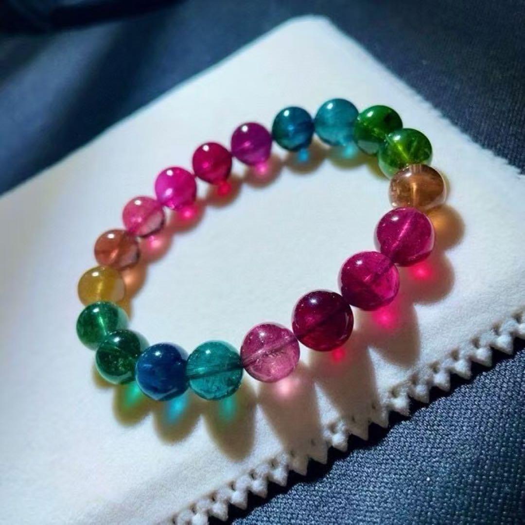 ⭐︎【高級】トルマリン ブレスレット 10mm 32.2g