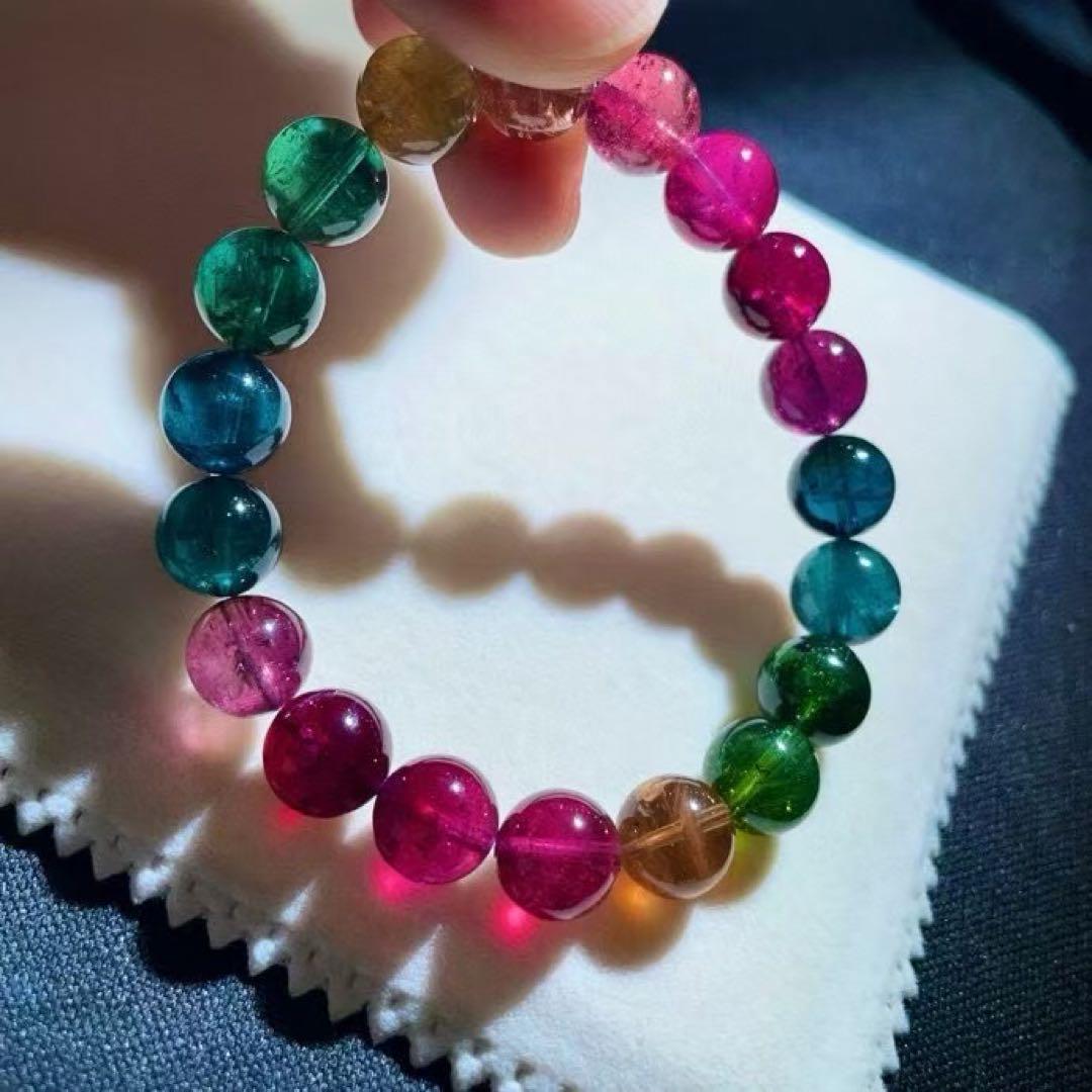 ⭐︎【高級】トルマリン ブレスレット 10mm 32.2g