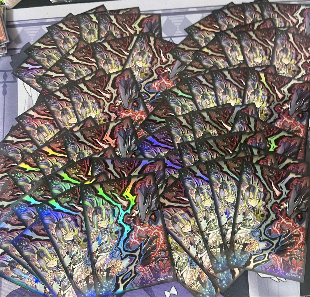 遊戯王　VSK9 デッキ　スリーブ付き