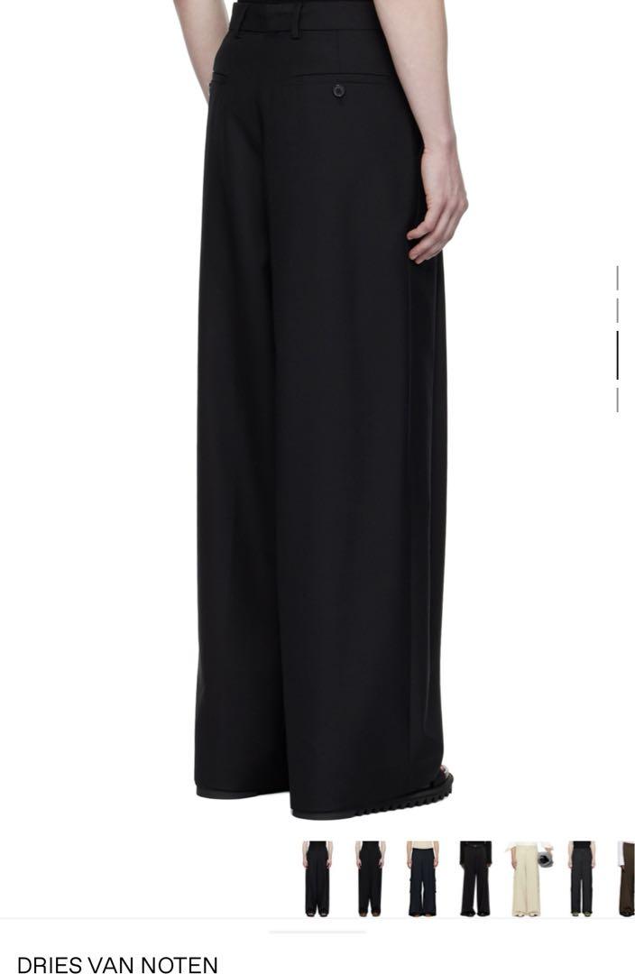 DRIES VAN NOTEN AW2015 ハーフ　タックパンツ DRIES VAN NOTEN 美品 ドリスヴァンノッテン インサイドアウト