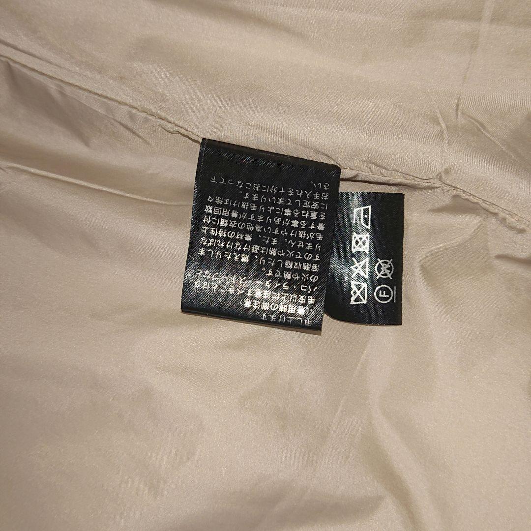 【美品】NANO UNIVERSE 「西川ダウン(R)」サージロングダウン WH