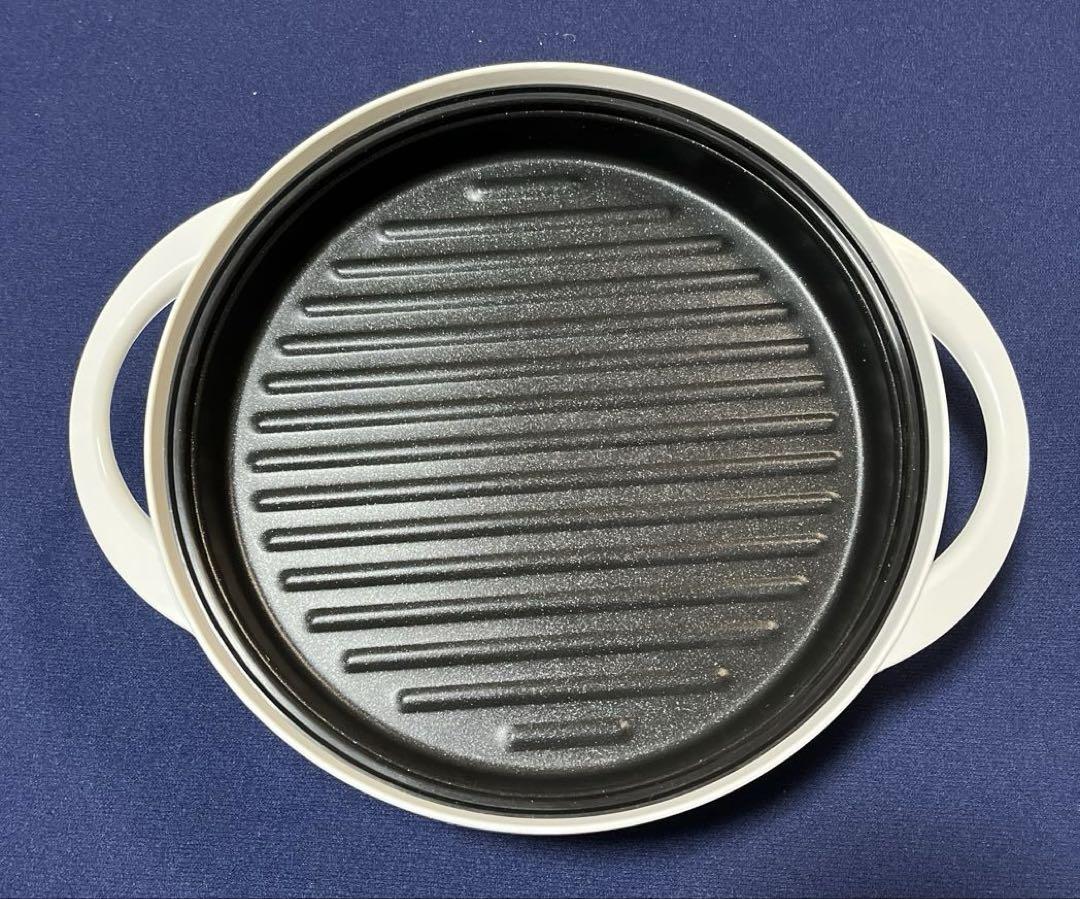 レンジメート プレミアム ホワイト　電子レンジ調理器具 専用レシピ付き