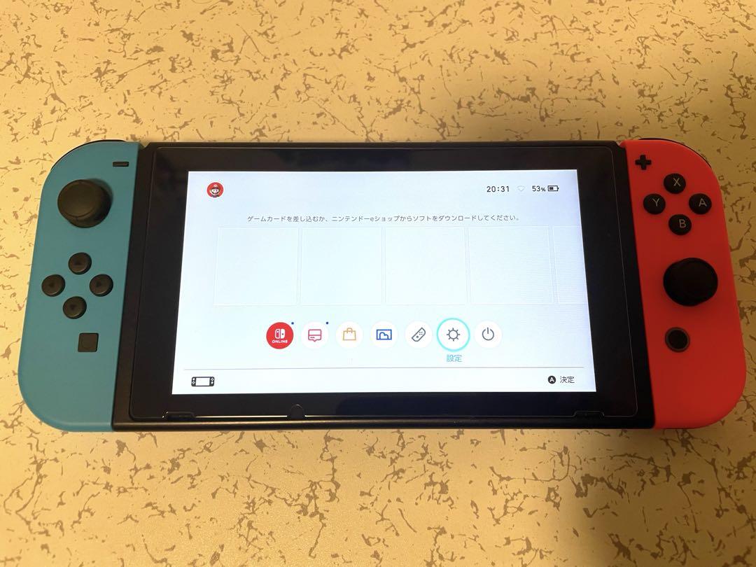 Switch(旧型)+microSD128GB+ホリパッド