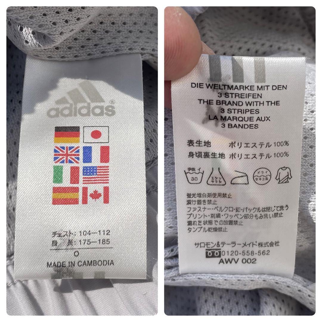 00's adidas GOLF ロゴ刺繍 良質 2枚生地 古着 ベスト