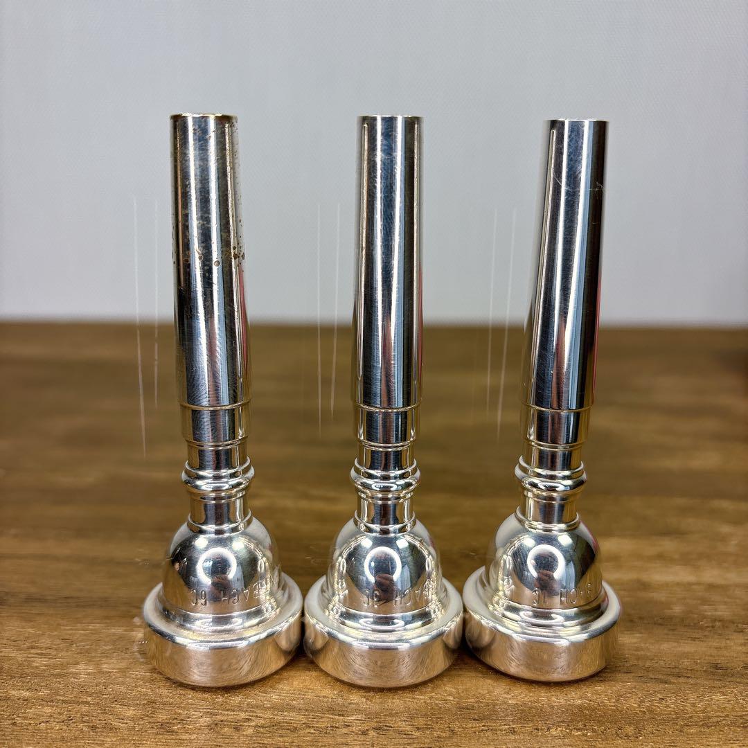 VINCENT BACH ビンセントバック トランペットマウスピース 3本セット