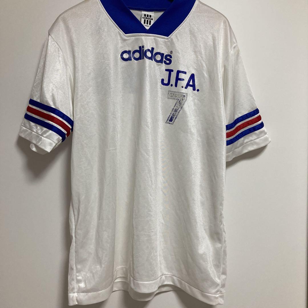 超お宝❗️激レアJFA公認80's アディダスASー7726モデルユニフォームXO