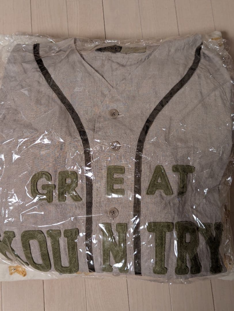 KAPITAL フレンチクロスリネン ベースボールシャツ