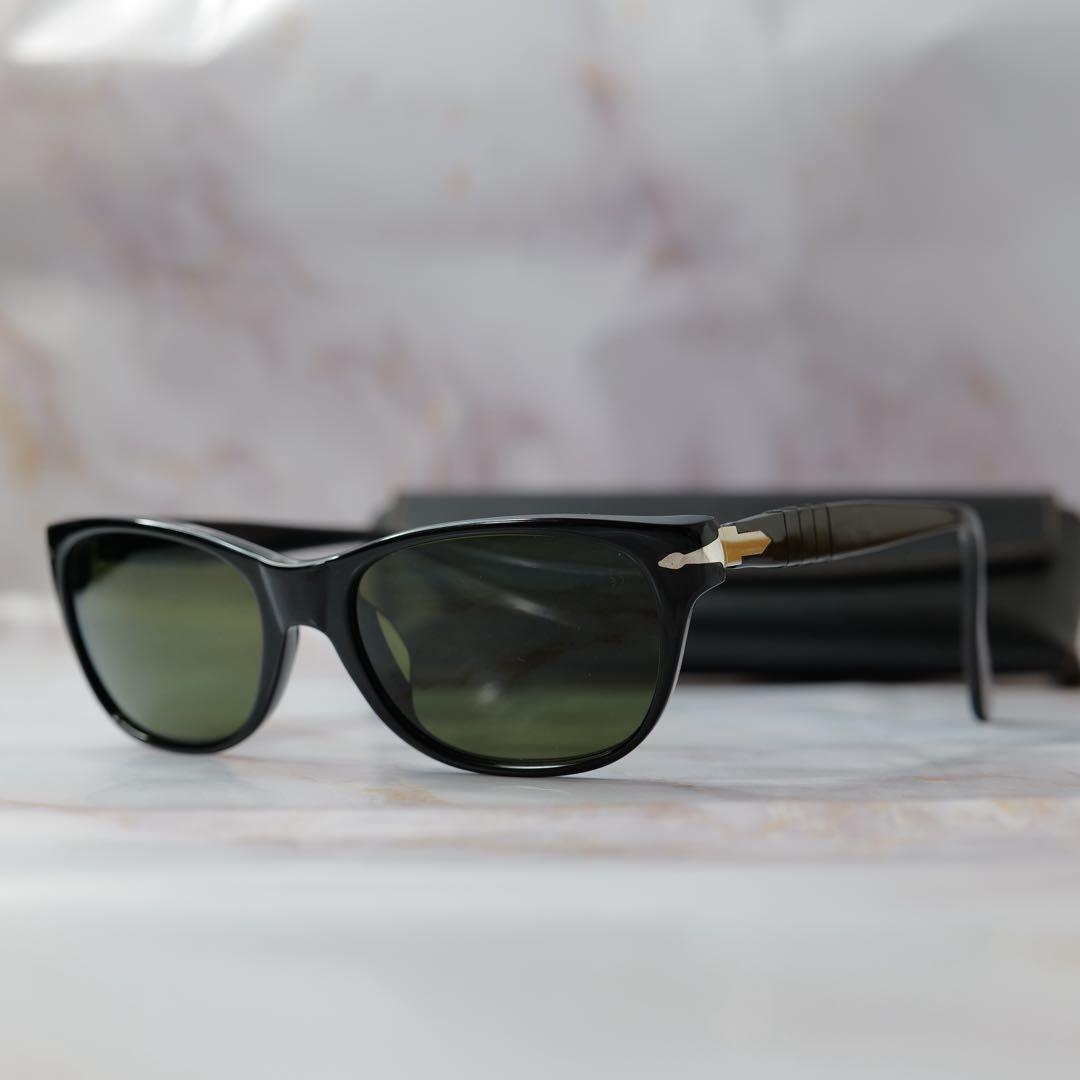 Persol ペルソール ウェリントン アンティーク サングラス ケース付きPERSOL