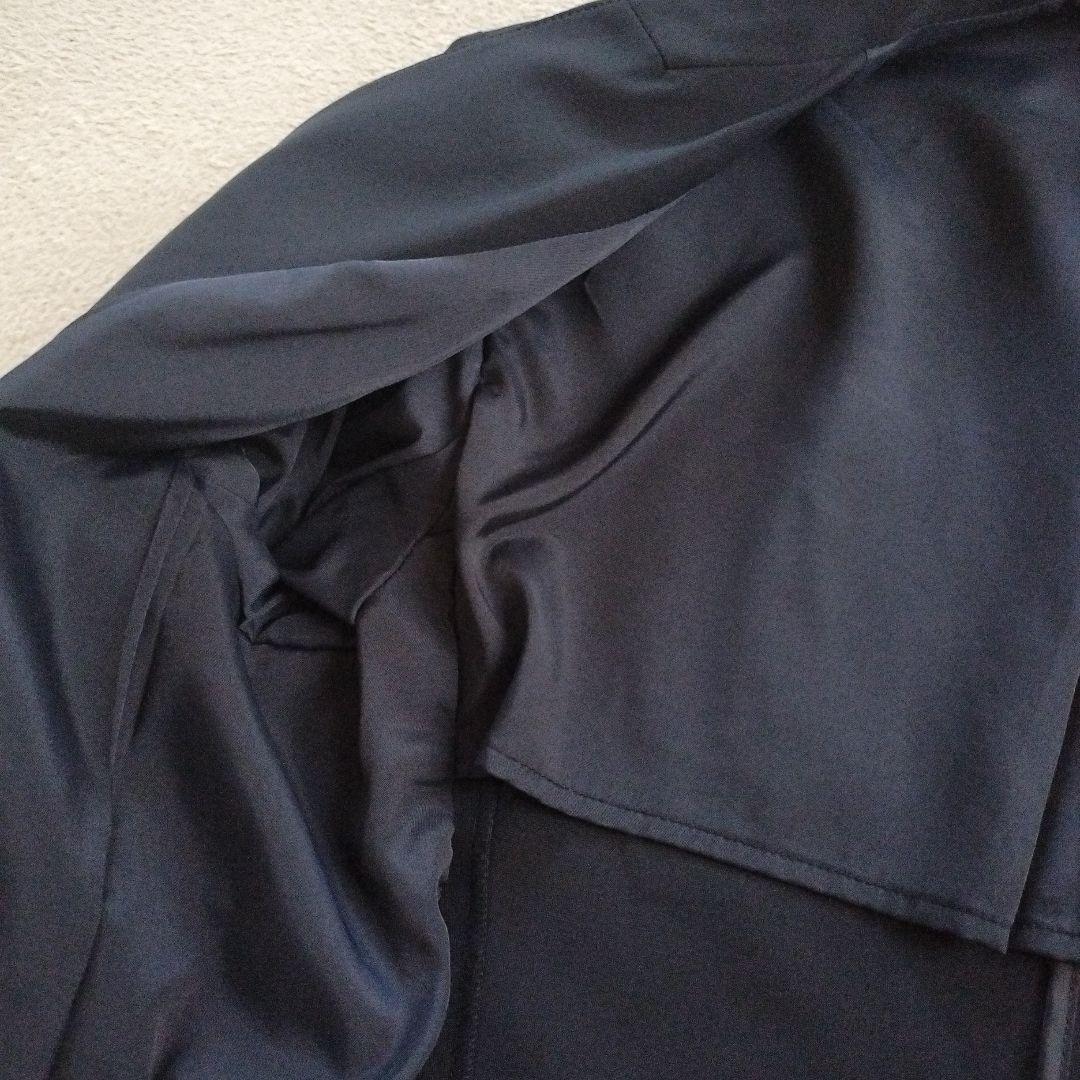 プラステノーカラージャケットパンツセットアッネイビーMサイズセレモニービジネス プラステノーカラージャケットパンツセットアッネイビーMサイズセレモニービジネス