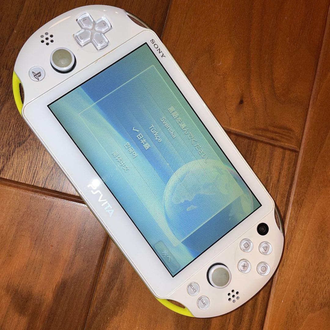 新規購入 ps vita 2000 本体 グレイシャーホワイト 52 www.tandoor.com.br