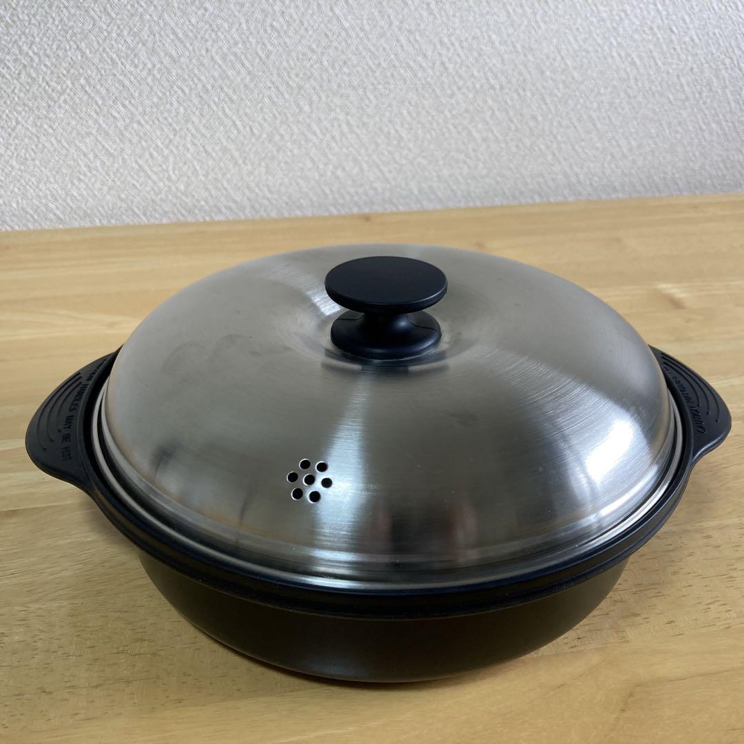 オリエント 電子レンジ用 調理器具 レンジクック ブラック 中古 レンジパン