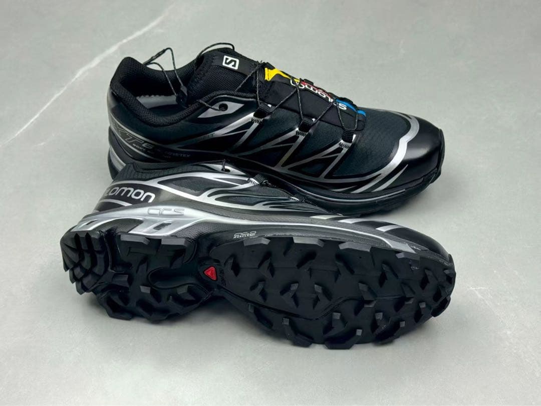 SALOMON XT-6 Gore-Tex Black Silver 25cm HRDEVELOPMENT_JP