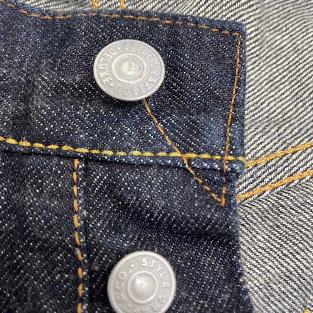 evisu カモメ 刺繍 tiger TIGER PRESHRUNK 2000T