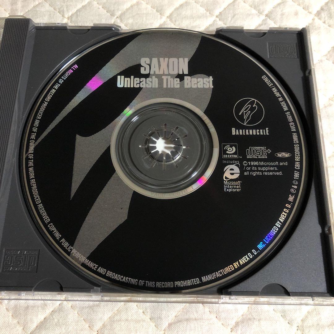 帯付き！国内盤！SAXON/ UNLEASH THE BEAST/ 1997年