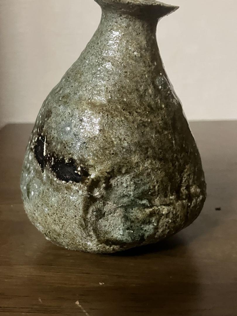 人気丹波焼作家　今西公彦丹波徳利　8×12cm 共箱　共布　しおり