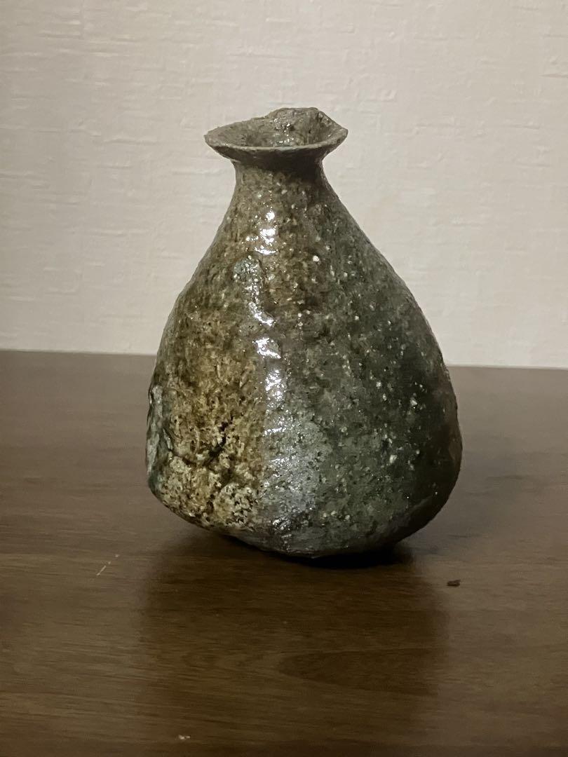 人気丹波焼作家　今西公彦丹波徳利　8×12cm 共箱　共布　しおり