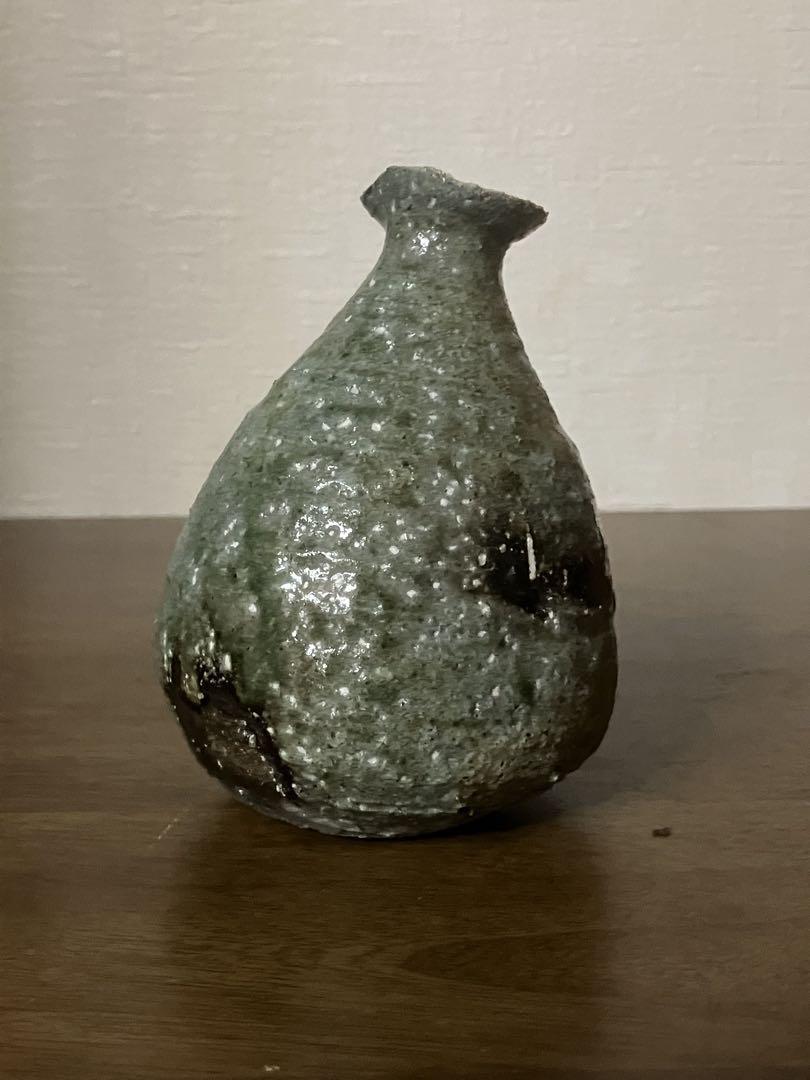 人気丹波焼作家　今西公彦丹波徳利　8×12cm 共箱　共布　しおり