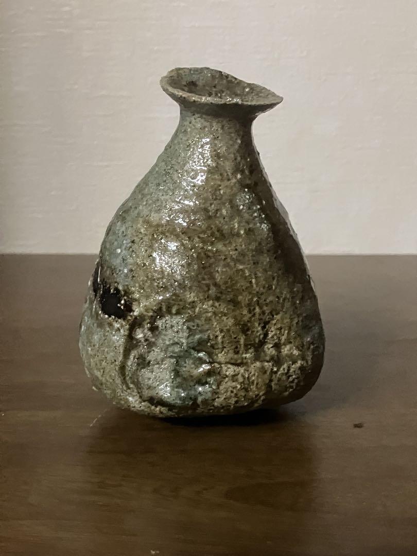 人気丹波焼作家　今西公彦丹波徳利　8×12cm 共箱　共布　しおり